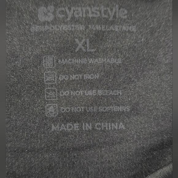 NWT Black Stretchy Tank Top (Size XL) - Picture 2 of 5